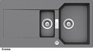 Schock Manhattan D-150 L A Einbau/Auflage, Croma