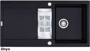 Franke Maris MRG 251 Fragranit Plus Farbe Onyx, flchenbndig, 135.0303.006