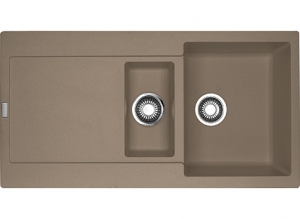 Franke Maris MRG 251-96, flchenbndig, Fragranit+, Farbe Cashmere, 135.0477.254