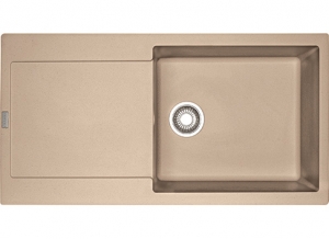 Franke Maris MRG 611-100 XL Einbausple Fragranit+, Farbe Beige, 114.0477.376