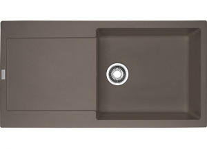 Franke Maris MRG 611-100 XL Einbausple Fragranit+, Farbe Glacier, 114.0477.378