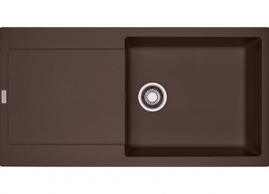 Franke Maris MRG 611-100 XL Einbausple Fragranit+, Farbe Chocolate, 114.0477.379