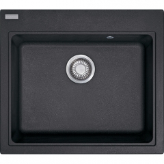 Franke Maris MRG 610-58 Fragranit+, Druckknopfventil Farbe Onyx, 114.0477.396