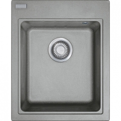 Franke Maris MRG 610-42, Fragranit+, Druckknopfventil, Farbe Steingrau, 114.0477.425