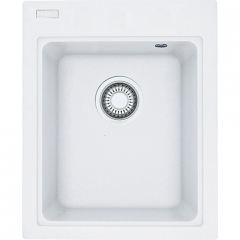 Franke Maris MRG 610-42, Fragranit+, Druckknopfventil, Farbe Glacier, 114.0477.426