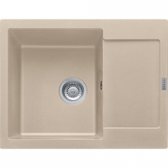 Franke Maris MRG 611-62, Fragranit+, Druckknopfventil, Farbe Beige, 114.0477.507