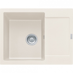 Franke Maris MRG 611-62, Fragranit+, Druckknopfventil, Farbe Magnolia, 114.0477.505