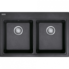 Franke Maris MRG 620, Fragranit+, Druckknopfventil, Farbe Onyx, 114.0477.510