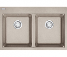 Franke Maris MRG 620, Fragranit+, Druckknopfventil, Farbe Sahara, 114.0477.535