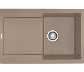 Franke Maris MRG 611 Fragranit+, Druckknopfventil, Farbe Cashmere, 114.0477.493