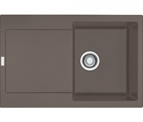 Franke Maris MRG 611 Fragranit+, Druckknopfventil, Farbe Umbra, 114.0477.495