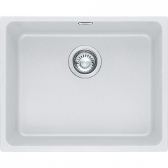 Franke Kubus KBG 210-53, Fragranit+, flchenbndig, Druckknopfventil, Farbe Glacier, 135.0477.020