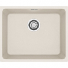 Franke Kubus KBG 210-53, Fragranit+, flchenbndig, Druckknopfventil, Farbe Magnolia, 135.0477.091