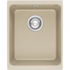 Franke Kubus KBG 210-37 Fragranit+, flchenbndig, Druckknopfventil, Farbe Sahara, 135.0477.103