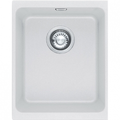 Franke Kubus KBG 210-37 Fragranit+, flchenbndig, Druckknopfventil, Farbe Glacier, 135.0477.101