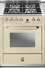 Steel Ascot 70, Rangecooker, 70 cm, Combisteam, Farbe Crema, A7F-4CR, mit 5 Jahren Garantie!