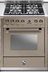Steel Ascot 70, Rangecooker, 70 cm, Combisteam, Farbe Sabbia, A7F-4SA, mit 5 Jahren Garantie!