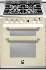 Steel Ascot 70, Rangecooker, 70 cm, Multifunktion, Farbe Crema, A7FF-4CR, mit 5 Jahren Garantie!