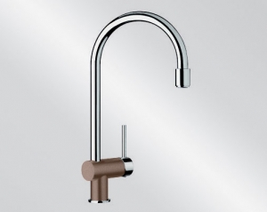 Blanco Filo-S Silgranit-Look (zweifarbig) muskat/chrom, 521740