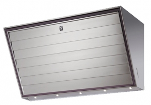 Steel Genesi Verticale 120 Wandhaube, Ametista, 120 cm, GKV120AA, mit 5 Jahren Garantie!