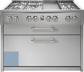 Steel Genesi 120, Kchenmodul, 120 cm, Farbe Celeste, G12C-6BCE, mit 5 Jahren Garantie!