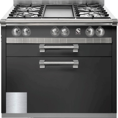 Steel Ascot 90, Kchenmodul, 90 cm, Farbe Edelstahl, A9C-4BSS, mit 5 Jahren Garantie!