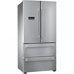 SMEG FQ55FX2PE Khl-Gefrier-Kombination, Edelstahl, EEK: A++, mit 5 Jahren Garantie!