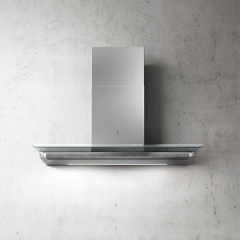 Elica Serendipity IX/A/90 Wandhaube Edelstahl und Glas, PRF0120231