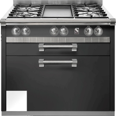 Steel Ascot 90, Kchenmodul, 90 cm, Farbe Nuvola, A9C-6INA, mit 5 Jahren Garantie!