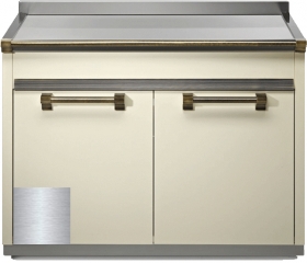 Steel Ascot 120, Arbeitstisch, 120 cm, Farbe Edelstahl, A12S-PSS, mit 5 Jahren Garantie!