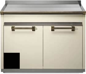 Steel Ascot 120, Arbeitstisch, 120 cm, Farbe Schwarz, A12S-PBA, mit 5 Jahren Garantie!