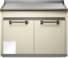 Steel Ascot 120, Arbeitstisch, 120 cm, Farbe Nuvola, A12S-PNA, mit 5 Jahren Garantie!