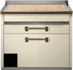 Steel Ascot 90, Arbeitstisch, 90 cm, Farbe Schwarz, A9C-PCBA, mit 5 Jahren Garantie!