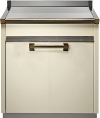 Steel Ascot 70, Arbeitstisch, 70 cm, Farbe Crema, A7S-PCR, mit 5 Jahren Garantie!