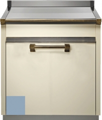 Steel Ascot 70, Arbeitstisch, 70 cm, Farbe Celeste, A7S-PCE, mit 5 Jahren Garantie!