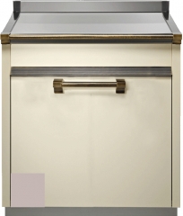 Steel Ascot 70, Arbeitstisch, 70 cm, Farbe Sabbia, A7S-PSA, mit 5 Jahren Garantie!