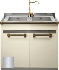 Steel Ascot 90, Splenmodel, 90 cm, Farbe Edelstahl, A9S-L2SS, mit 5 Jahren Garantie!