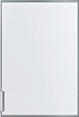 Neff weie Dekor-Trfront mit Alurahmen und Alugriff