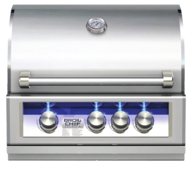 BroilChef ProSeries BC-830SB, Einbau-Gasgrill, Mit 25 Jahren Garantie!