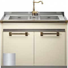 Steel Ascot 120, Splenmodel, 120 cm, Farbe Edelstahl, A12S-L2SS, mit 5 Jahren Garantie!