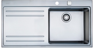 Franke Mythos MTX 211, SlimTop Becken, MIT INTEGRAL-ABLAUF, Becken rechts