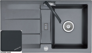 Systemceram KeraDomo Genea 87 in Schiefer (matt), mit 5 Jahren Garantie