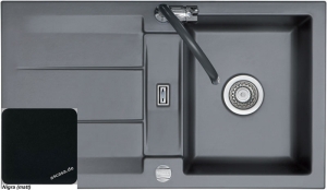 Systemceram KeraDomo Genea 87 in Nigra (matt), mit 5 Jahren Garantie