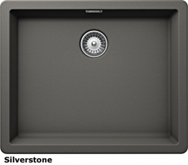 Schock Greenwich N-100 L FB flchenbndig, Cristadur, Farbe Silverstone