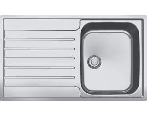 Franke Argos AGX 211-86 Einbausple, SlimTop, Edelstahl 127.0380.403