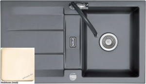 Systemceram KeraDomo Genea 87 F in Noblesse (matt), mit 5 Jahren Garantie