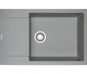 Franke Maris MRG 611-78 XL Einbausple Fragranit+, Farbe Steingrau, 114.0476.147