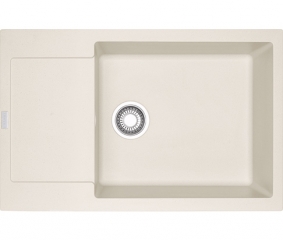 Franke Maris MRG 611-78 XL Einbausple Fragranit+, Farbe Magnolia, 114.0476.141