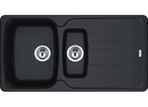 Franke Antea AZG 651 Einbausple Fragranit+, Farbe Onyx, 114.0477.967