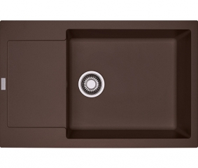 Franke Maris MRG 611-78 XL Einbausple Fragranit+, Farbe Chocolate, 114.0479.029